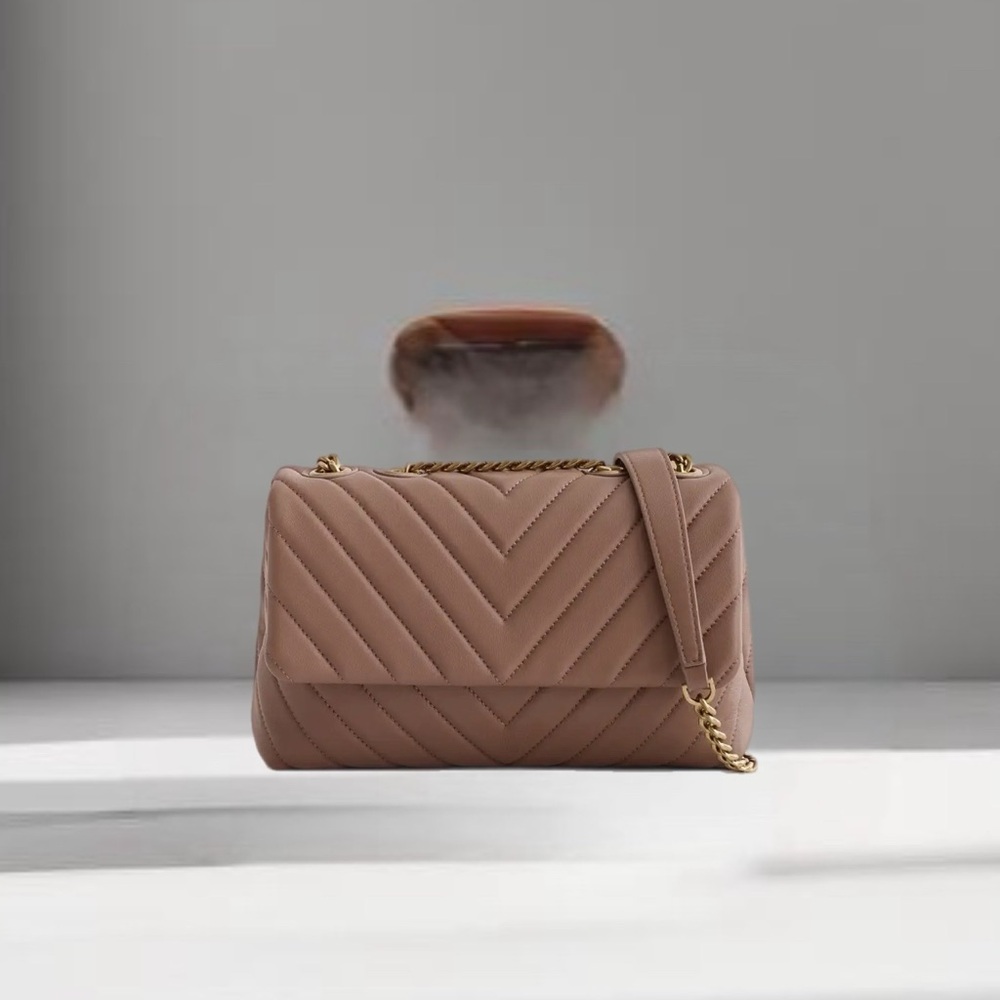 Italian Leather Quilted Convertible Crossbody